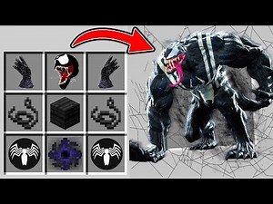VENOM CRAFTEN IN MINECRAFT