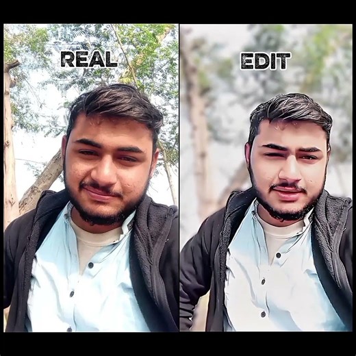 Part 1 / Real Vs Edit 😱👀