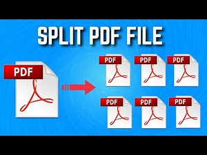 How to split PDF file into multiple PDF pages | FREE