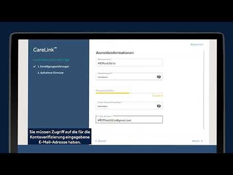 CareLink™ Personal - Registrieren