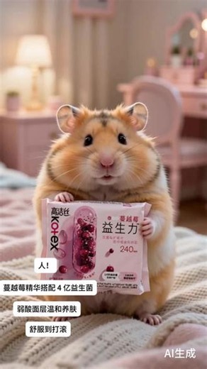 【田曦薇同款】高洁丝蔓越莓益生力卫生巾姨妈巾田曦薇推荐
