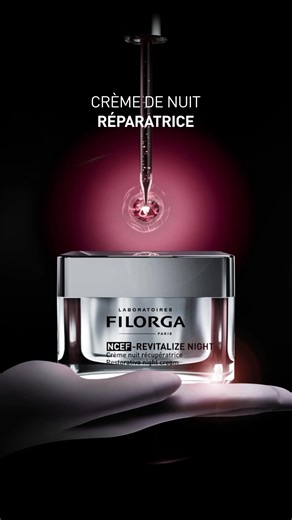 Une crème de nuit qui agit pendant votre sommeil 🌙 Découvrez la nouvelle crème de nuit NCEF-REVITALIZE : enrichie d'un complexe anti-stress, elle aide à détendre les traits et à améliorer visiblement la qualité de la peau (éclat, homogénéité et fermeté). ✅Après 1 nuit : les signes de fatigue sont moins visibles pour 91 % des femmes* ✅ Après 28 jours : 51 % d'éclat**. Et vous, comment est votre peau au réveil ? 👇 #FILORGA #NCEFREVITALIZE #CremeNuit #Eclat *Auto-évaluation - 32 femmes - Résultat