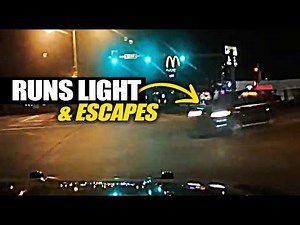 "Dark Van" Police Chase