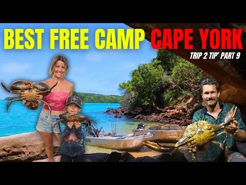 Cape York’s BEST FREE Camp! | Crabbing + Albany Island + 4x4 Beach Track