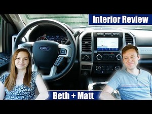 2020 Ford F-250 Lariat Crew Cab Interior Review (Beth + Matt)