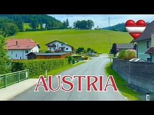 Scenic Drive Austria 4K 🇦🇹 | Mauthausen to Randegg via Danube Valleys & Villages