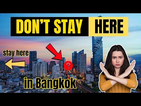 BANGKOK Hotel Guide 2025 | best AREAS to stay in Bangkok for different type of traveler