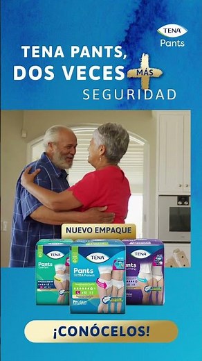 Seguridad y confort en cada paso con TENA PANTS Ultra Protect