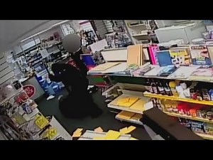 Violent Post Office robbery captured on CCTV