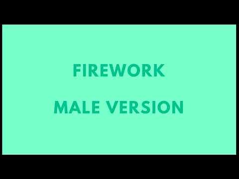 Katy Perry - Firework (Male Version)