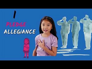 Learn The Pledge of Allegiance ( The meaning and purpose of pledging allegiance to the U.S. flag)