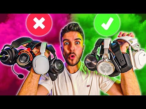 🥇 5 MEJORES AURICULARES GAMING INALÁMBRICOS de 2025 para PC, PS5 y XBOX CALIDAD PRECIO