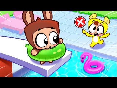 Pool Safety Rules for Kids! 🏊‍♂️🛟 KiddyHacks Series