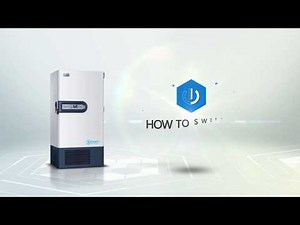 How to switch on a Haier Biomedical ULT freezer