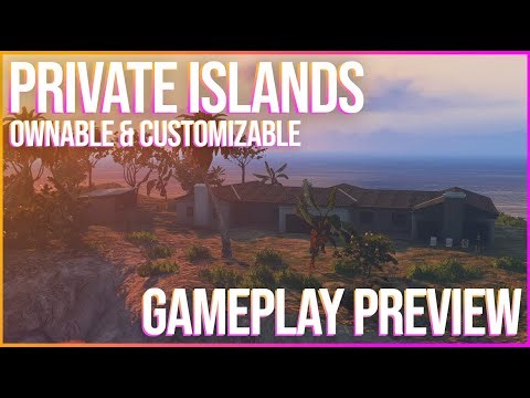 FiveM Script | Private Islands [Gameplay preview] | KuzQuality