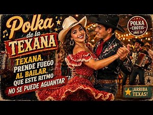 Polka de la Texana 🔥 | Prende Fuego al Bailar (Acordeón 70’s)