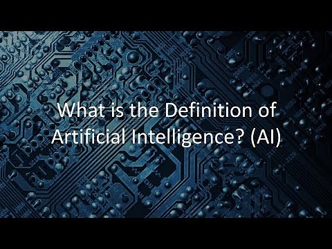 What is Artificial Intelligence (AI)?