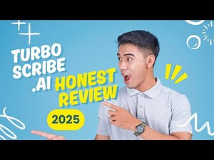 TurboScribe AI Honest Review 2025 [ENCORE]