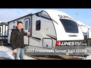 2022 Crossroads Sunset Trail 222RB Review! Details! Specs!