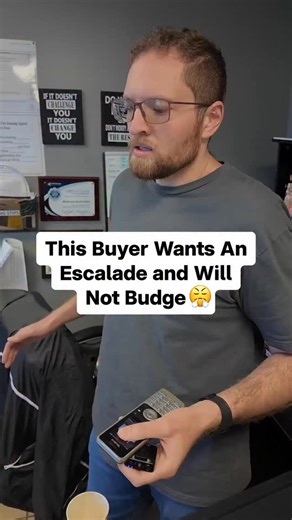 Main Line Auto on Instagram: "This buyer is done letting dealerships push him into cars he never asked for. Now it’s Escalade or Range Rover only and nothing else will get the deal done. #cardealership #vehicleapproval #carfinancing"