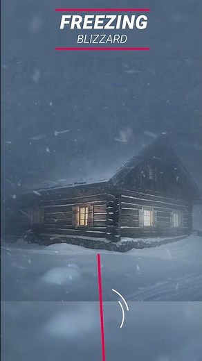 Scary Blizzard Sounds & Howling Wind Storm #naturesounds #blizzards #snow