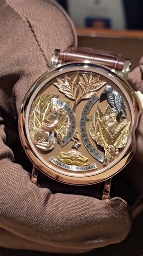 Patek Philippe's First Automaton Wristwatch Unveiled #PatekPhilippe #Watchmaking