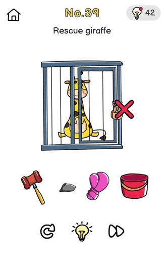 Brain out Level No. 39 Rescue Giraffe❓️#brainout #brainout39 #no39 #rescue #giraffe #brainoutanswers