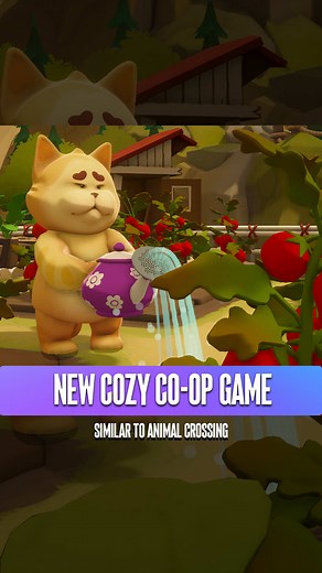 New cozy co-op game similar to Animal Crossing (Pao Pao) #steamgames #gamestoplay #coopgame #cozygames