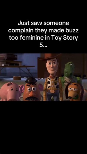 Haven’t even watched it yet, but still. It makes sense Buzz is gonna be feminine if his current owner is a girl 😭. Why are we getting mad that he rode a unicorn toy…? or that he wore a kilt for the wedding? #toystory #toystory5 #fyp #buzzlightyear #pixar