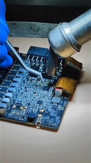 RTX 3080Ti with no VRAM pulses. Fault caused by a damaged MP2884A PWM Controller