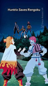 854K views · 2.3K reactions | Kpop Demon Hunters vs Demon Slayer: Huntrix Saves Rengoku #rumi #mira #zoey #vrchat #fyp | Disco Rabbit VR | Facebook