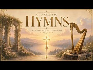 45 Timeless Hymns on Harp 🙏 A Heavenly Listening Experience of Old Classic Hymns Album