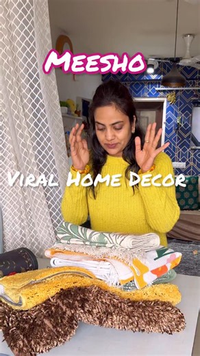 Shruti Kaushik | Fashion & Home Creator | Meesho home decor, Meesho rugs, Meesho carpet, Meesho floor mat, Meesho kitchen mat, Meesho bedside rug, Meesho sofa rug, Meesho bedroom... | Instagram