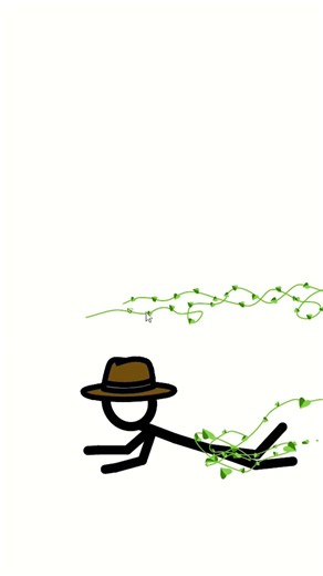 Running into trouble #animation #shorts #stickman #memes