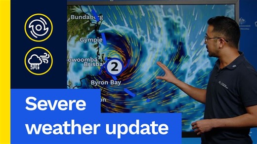 Severe Weather Update: Tropical Cyclone Alfred Friday afternoon update. Video current: 3:00pm AEST 7 March 2025. For the latest forecasts and warnings, go to www.bom.gov.au or the BOM Weather app. | Bureau of Meteorology