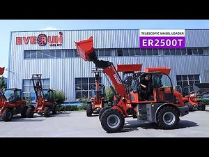 EVERUN 2.5ton New Telescopic Loader - ER2500T