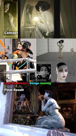 This Is How Lady Dimitrescu Was Created 😮 Concept to Final