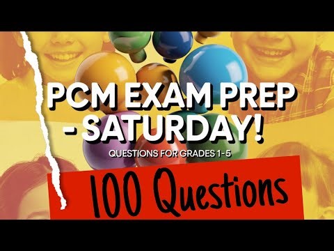 PCM SCHOLARSHIP /GRADE 1 to 5