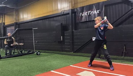 Matty testing out the 2026 Bonesaber Composite USSSA bat | Antonelli Baseball