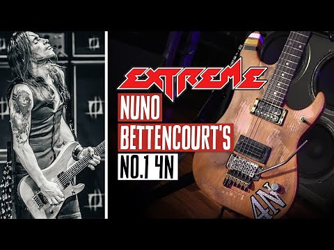 Nuno Bettencourt's Main N4 Washburn & Strings + Picks