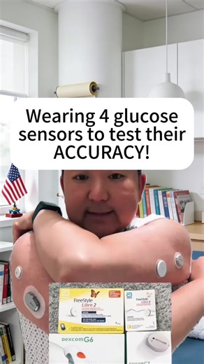 Testing the Top 4 Glucose Sensors for Diabetes Management