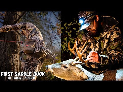 He Learned Saddle Hunting… Then Shot a Buck an Hour Later!