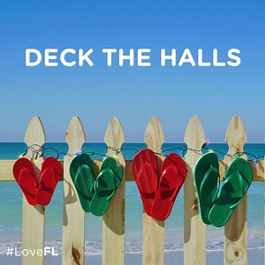 The flip-flops were hung by the beach with care. #LoveFL | VISIT FLORIDA