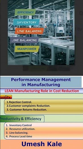 VA/NVA in manufacturing: line balancing, efficiency. #quality,#productivity,#leansixsigma