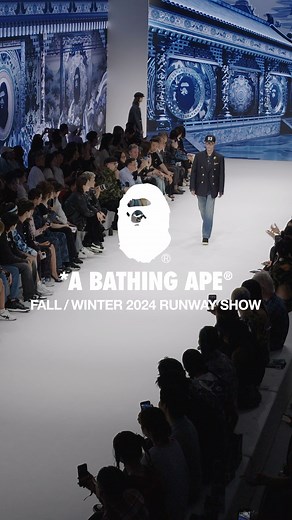 A BATHING APE® OFFICIAL on Instagram: "*A BATHING APE® FALL/WINTER 2024 RUNWAY SHOW | MR. BATHING APE® FW24 Celebrating the discerning taste of modern gentlemen for exceptional quality and craftsmanship, the MR. BATHING APE® Fall/Winter 2024 collection seamlessly blends retro sportswear, urban essentials, timeless outdoor attire, and denim workwear into a distinctive sartorial statement. GUEST MODEL @sunchenjun_nb @btobpeniel #ABATHINGAPE #BAPE #MRBATHINGAPE #MRBATHINGAPEFW24"