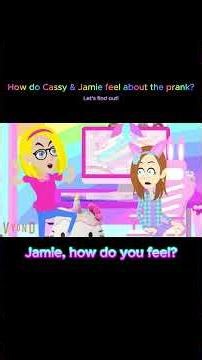 How do Cassy & Jamie feel about the prank? #vyond #entitledcatherine #cutecore #haha