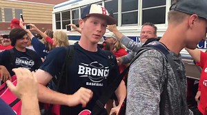 20K views · 310 reactions | McKinney Boyd sends its Broncos baseball team off to its first Texas State Baseball Tournament. McKinney Independent School District McKinney Boyd Baseball McKinney Boyd High School | Ben Russell Journalist | Facebook