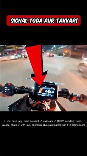 Signal Breaking Result… Duke Rider vs Bike Crash! 😱
