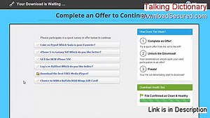 Talking Dictionary Free Download - Download Here 2015