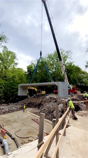 Yesterday was a big day for the West Selby Bridge Replacement Project! Major sections of the new bridge were lowered into place by this enormous crane. We know it was a tough day for some residents to navigate in and out of the neighborhood. We apologize for any inconvenience. From this point forward, we expect the two way traffic controlled by a traffic light to continue. Thank you to all the residents for their cooperation and patience while we work to improve our infrastructure and make the b
